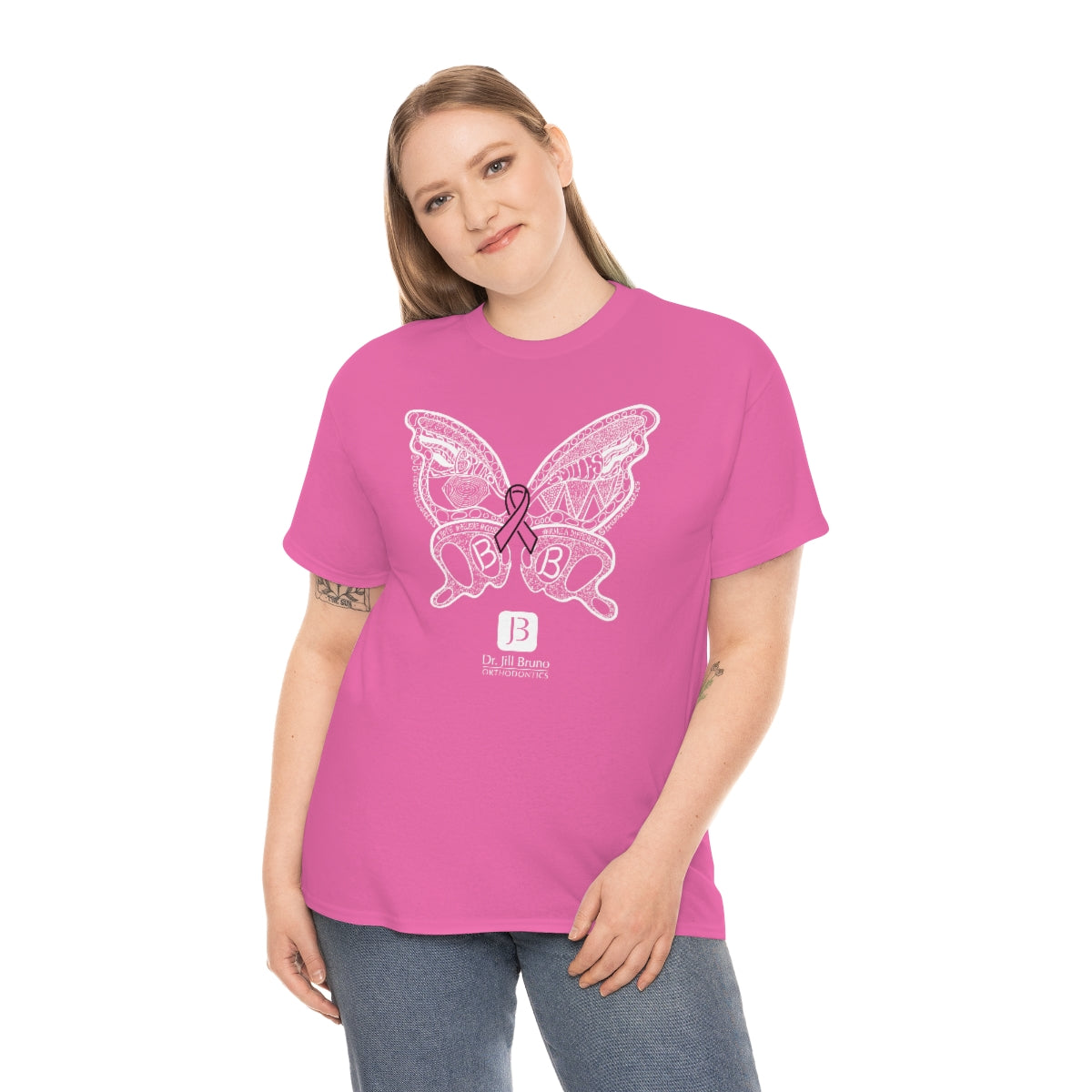 Breast Cancer Awareness Butterflies for Change T-Shirt